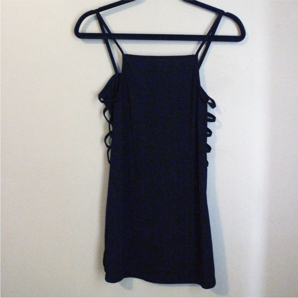 Asos High Neck Top with open sides